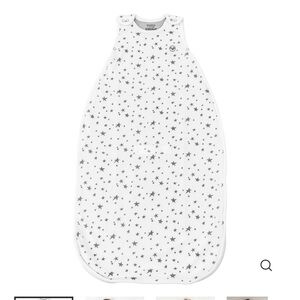 4 Season® Ultimate Baby Sleep Bag, Merino Wool & Organic Cotton, Star White 2-24